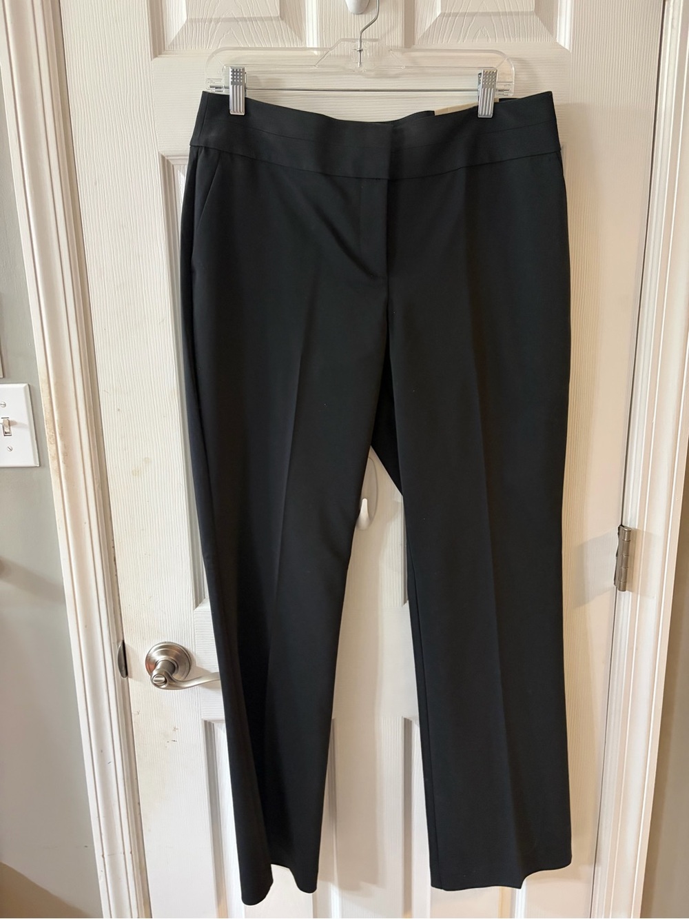Women’s Black Dress Pants - Classic Straight Leg Trousers, NWT